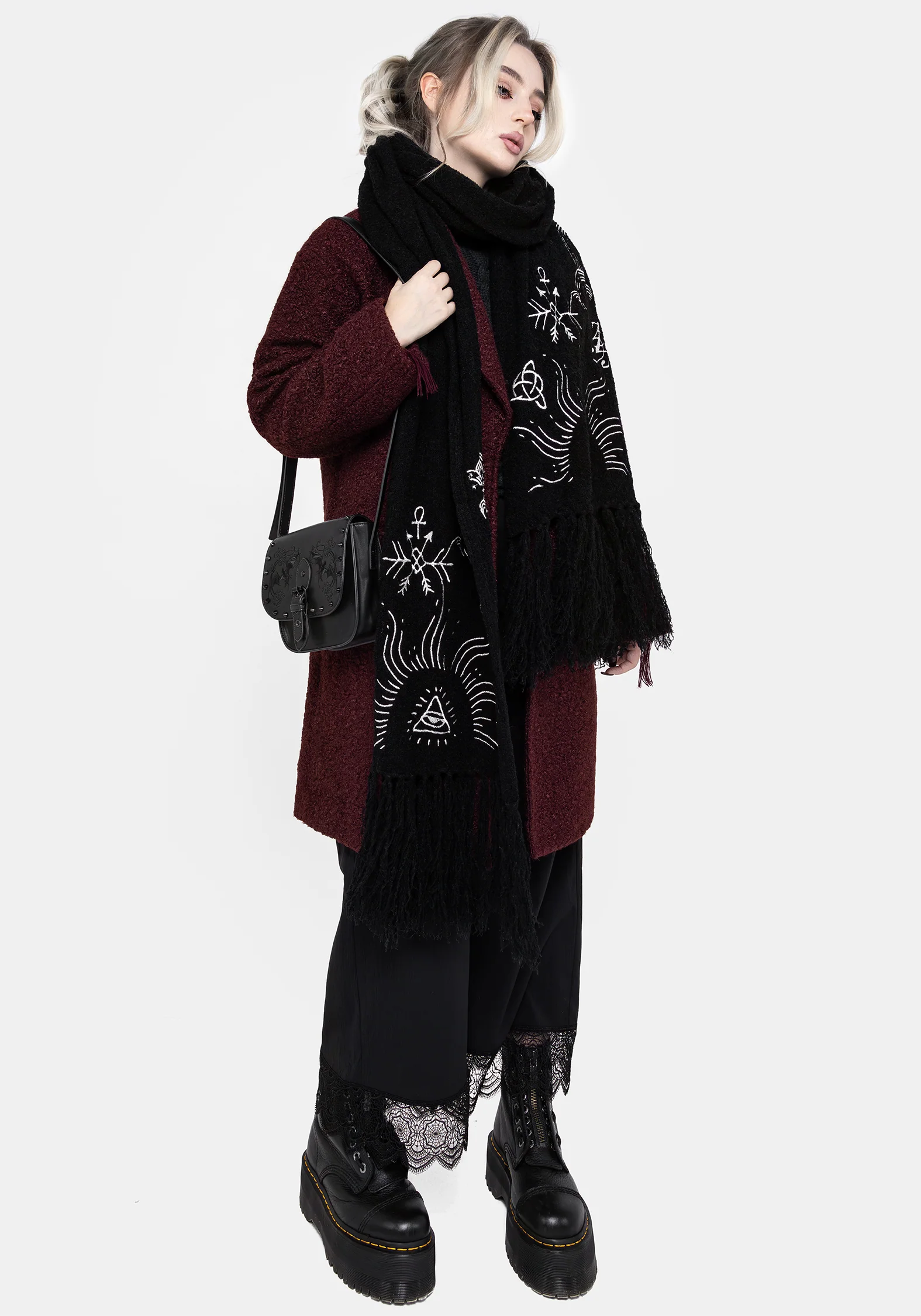 Abracula Boucle Scarf - Image 3