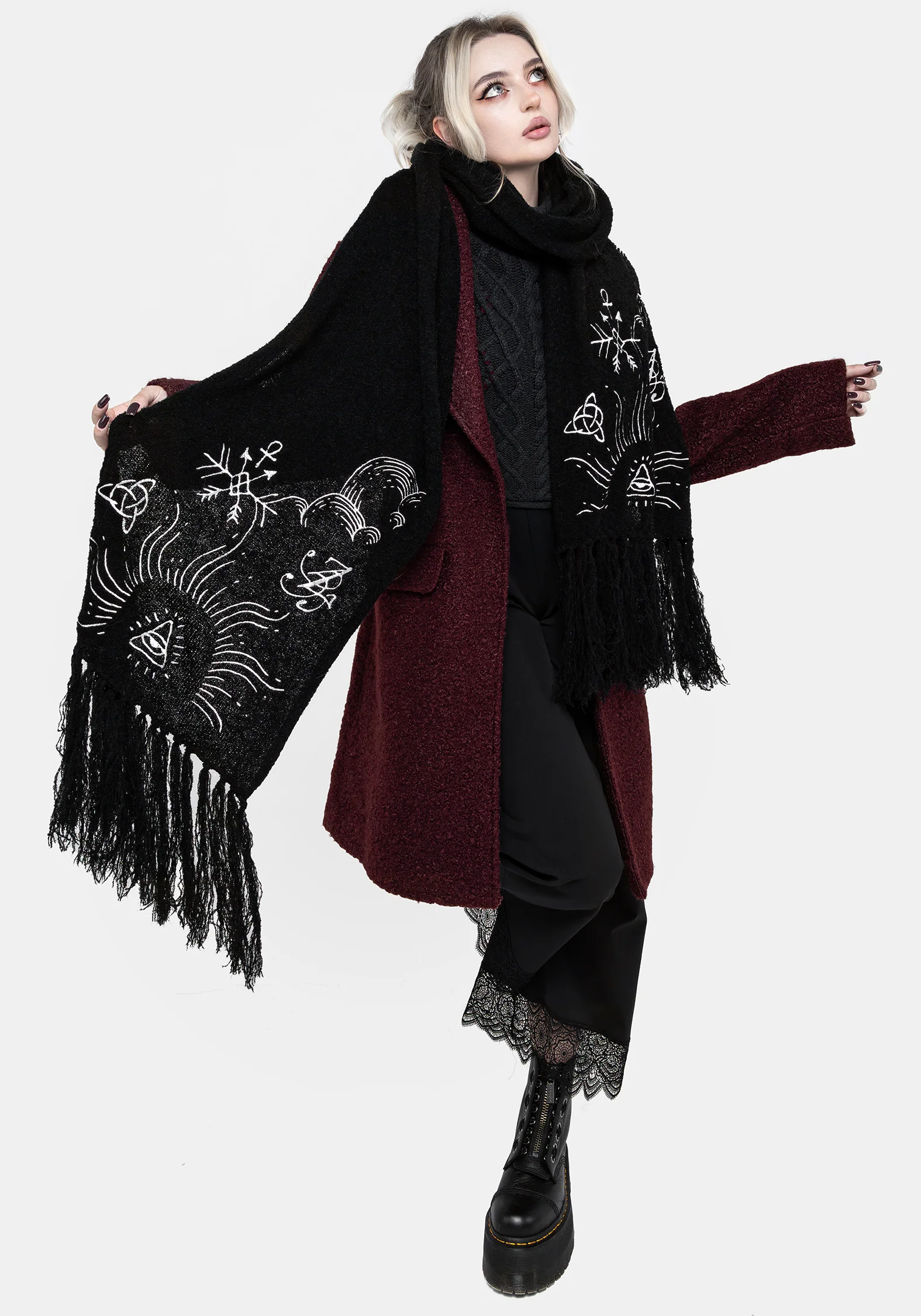 Abracula Boucle Scarf - Image 5