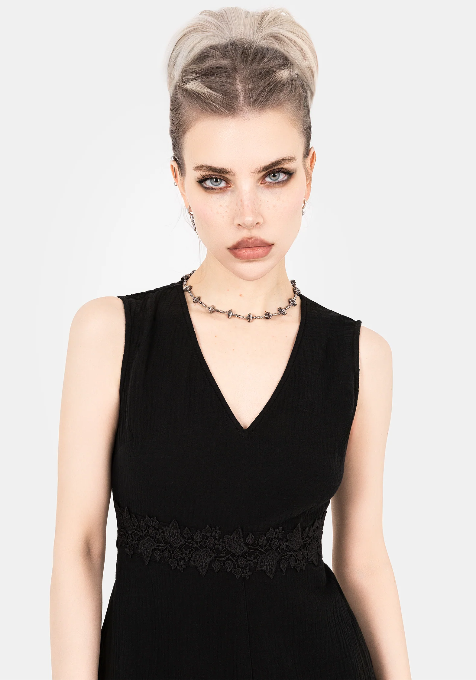 Alder Cotton Ivy Detail Playsuit - Image 5