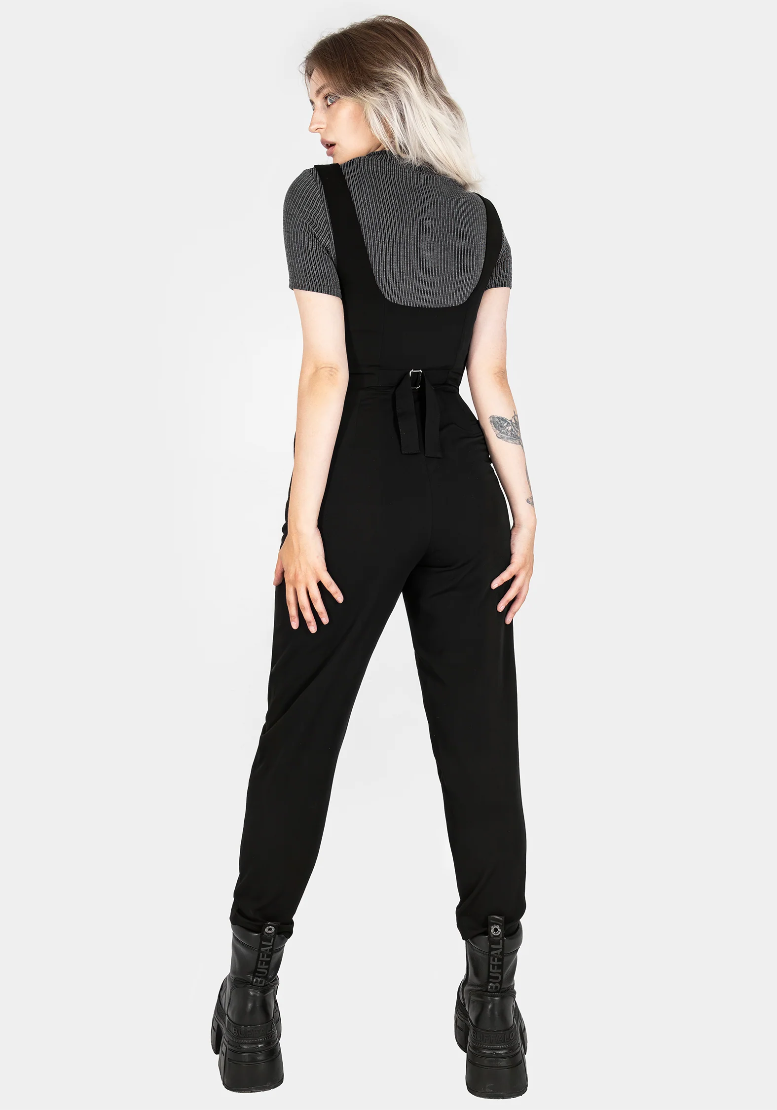 Alicia Tailored Suspender Jumpsuit - Image 3