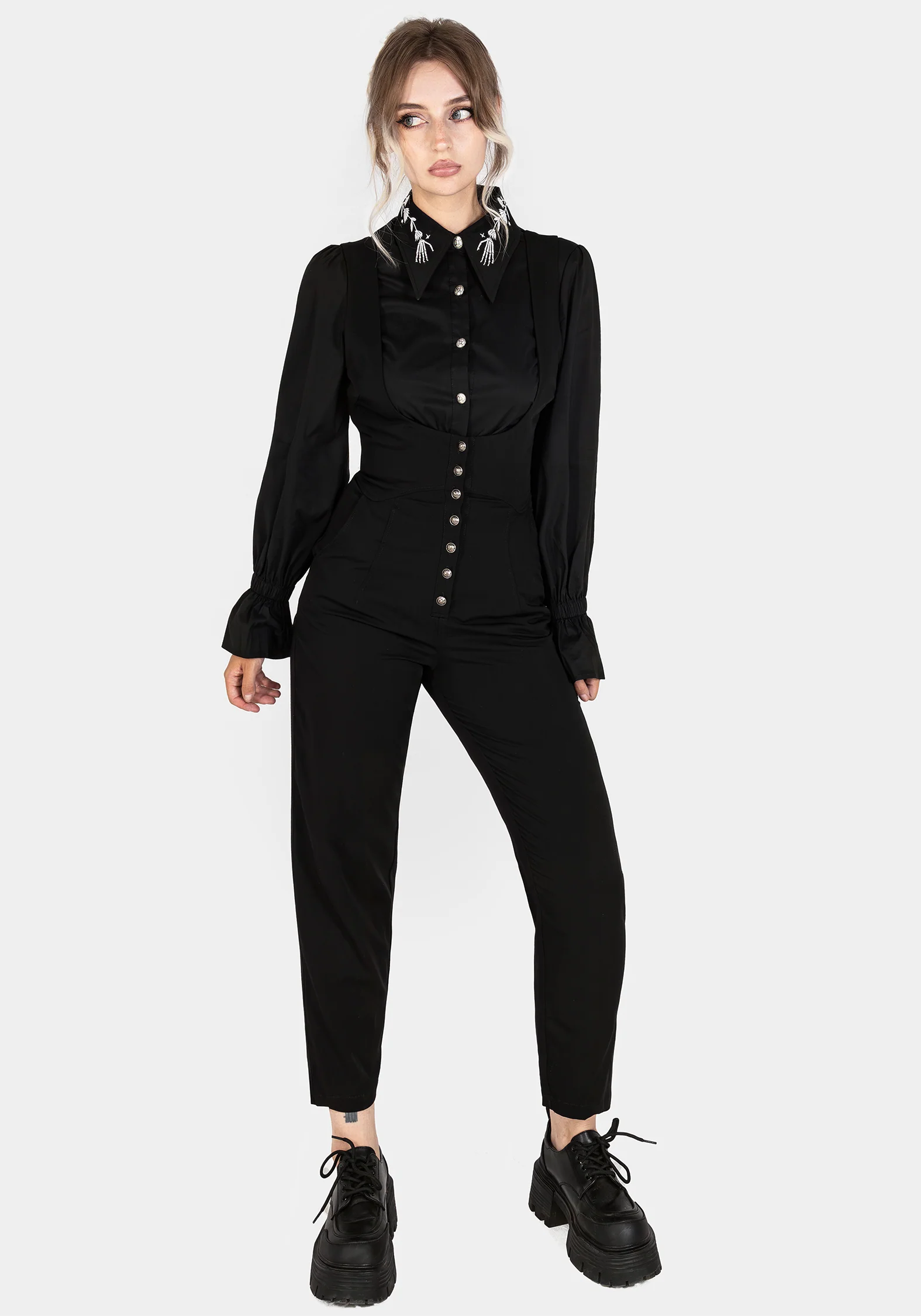 Alicia Tailored Suspender Jumpsuit - Image 6