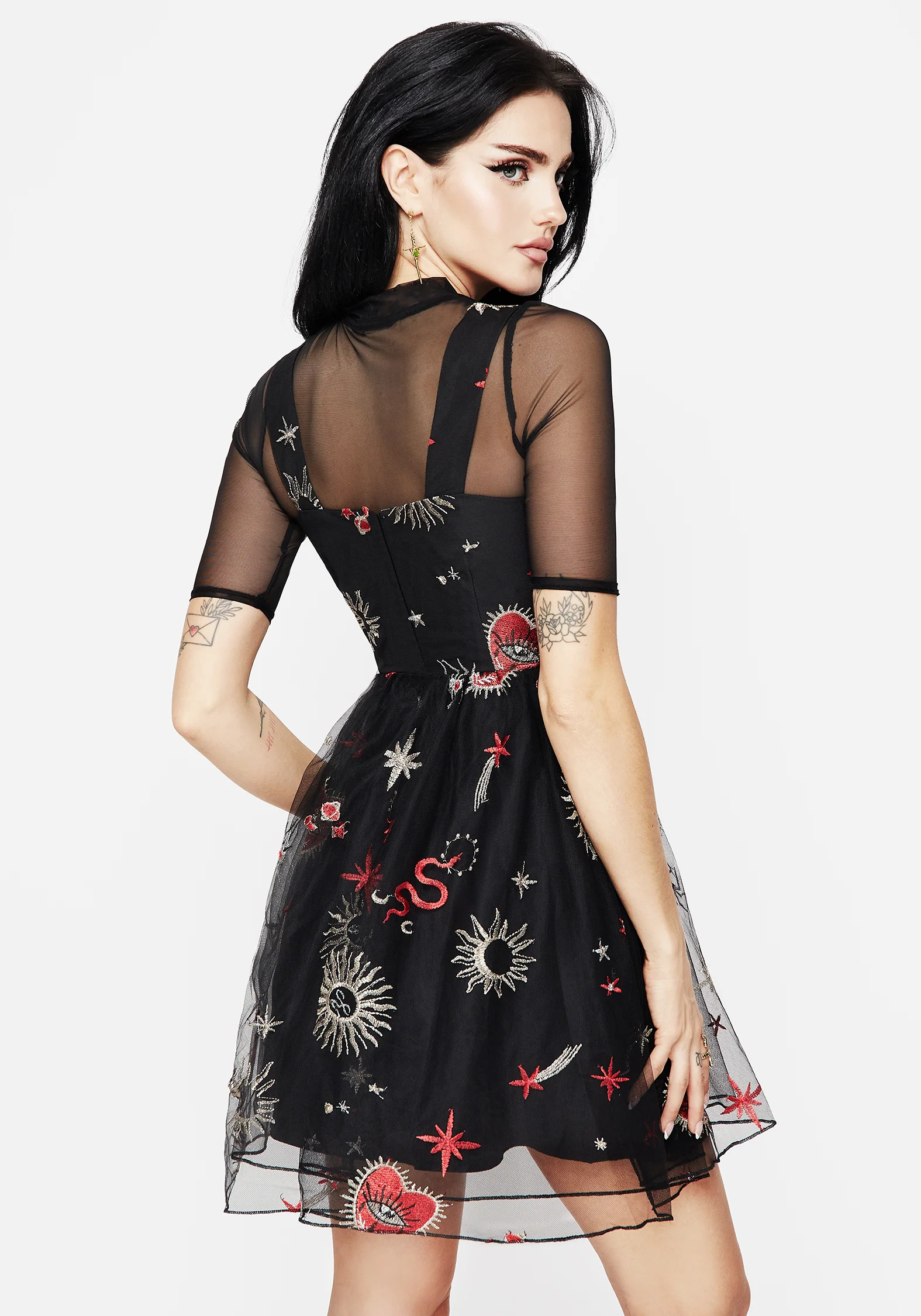 Bloodlust Cami Corset Mini Dress - Image 3