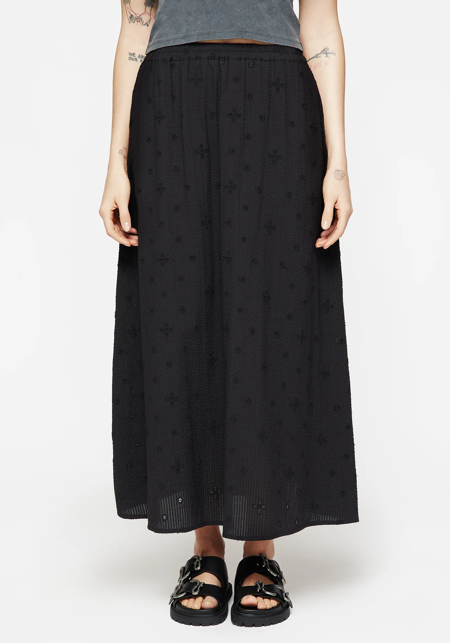Crux Broderie Midaxi Skirt - Image 5