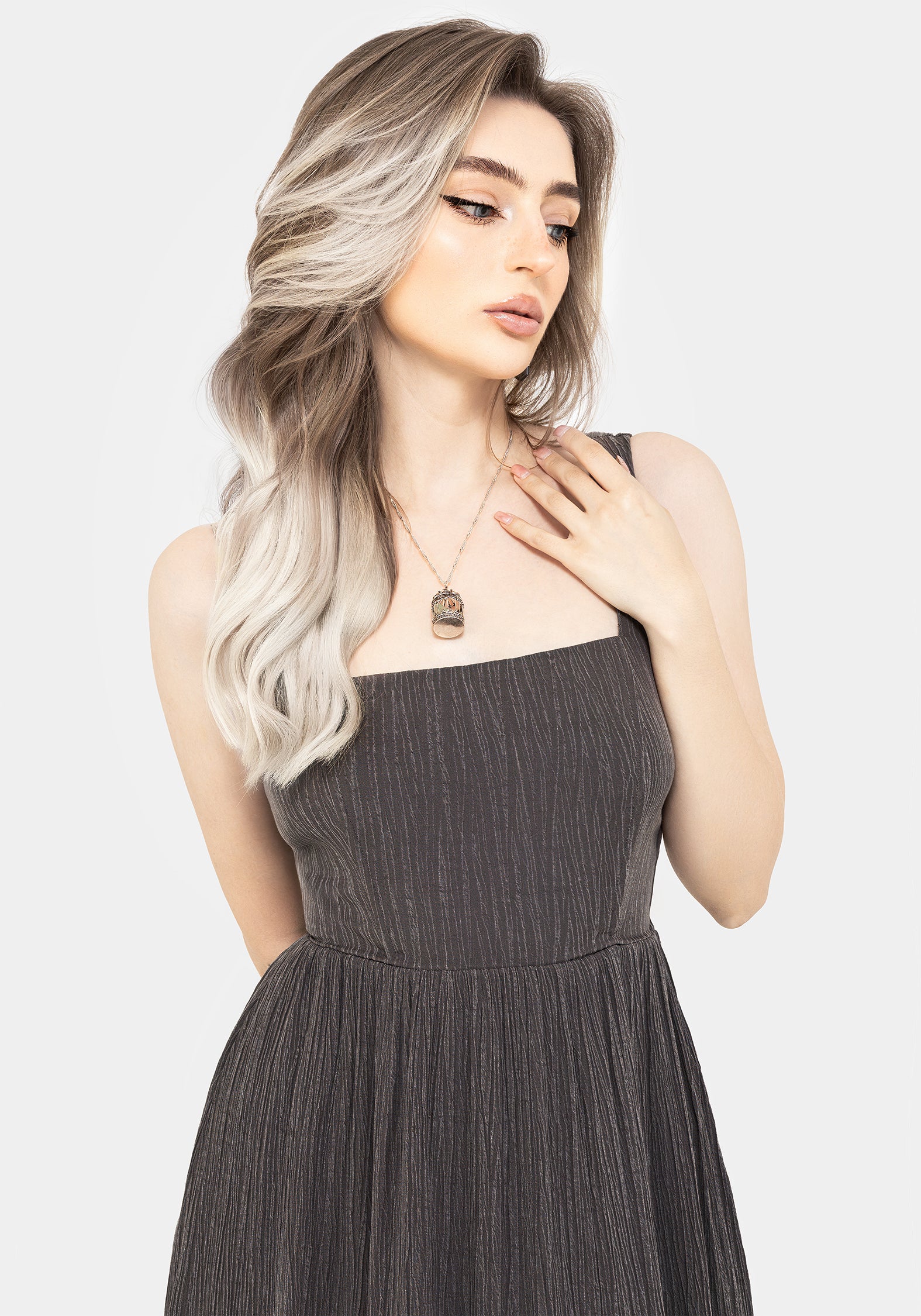 Darkside Corset Midi Dress - Image 5