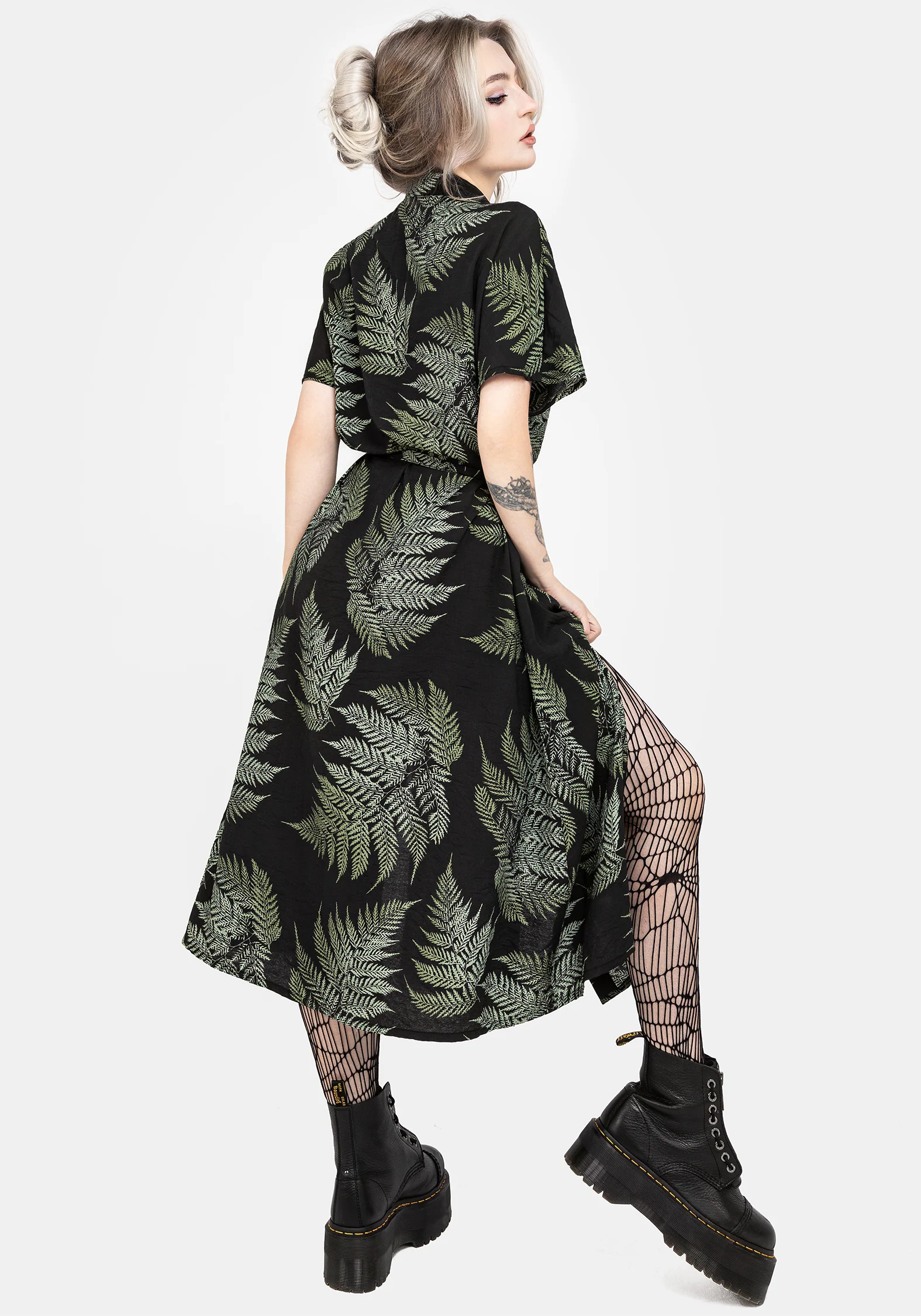 Fern Midi Shirt Dress - Image 3
