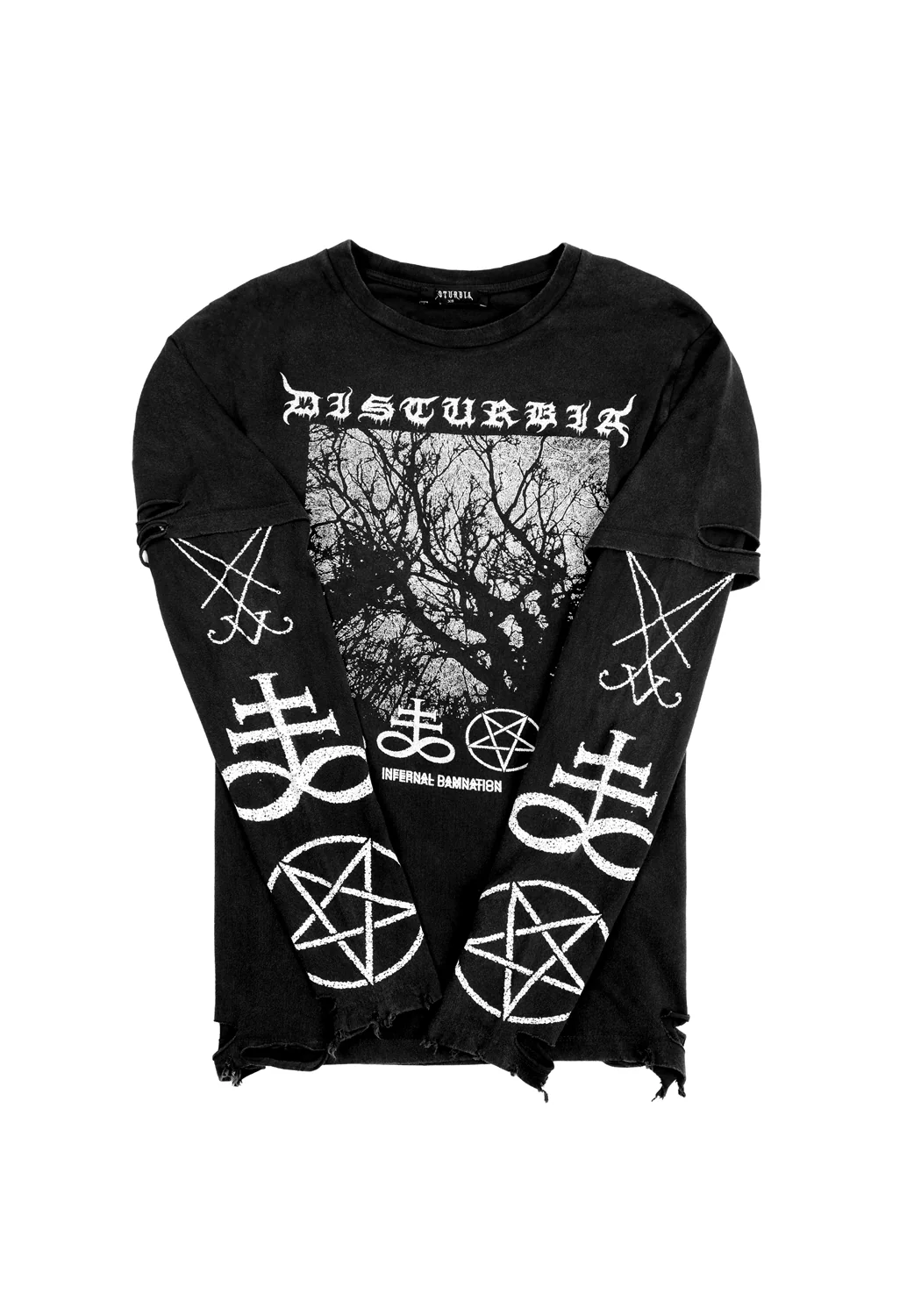 Infernal Layered Long Sleeve T-Shirt - Image 15