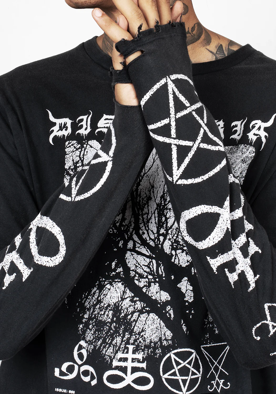 Infernal Layered Long Sleeve T-Shirt - Image 9