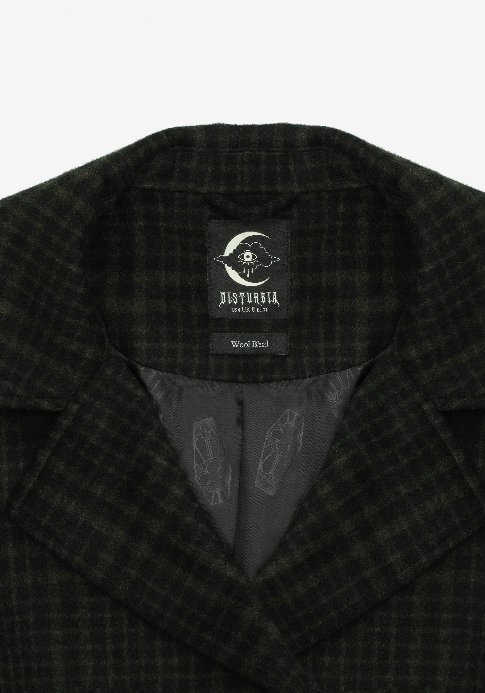 Jackdaw Check Wool Blend Duster Coat - Image 9