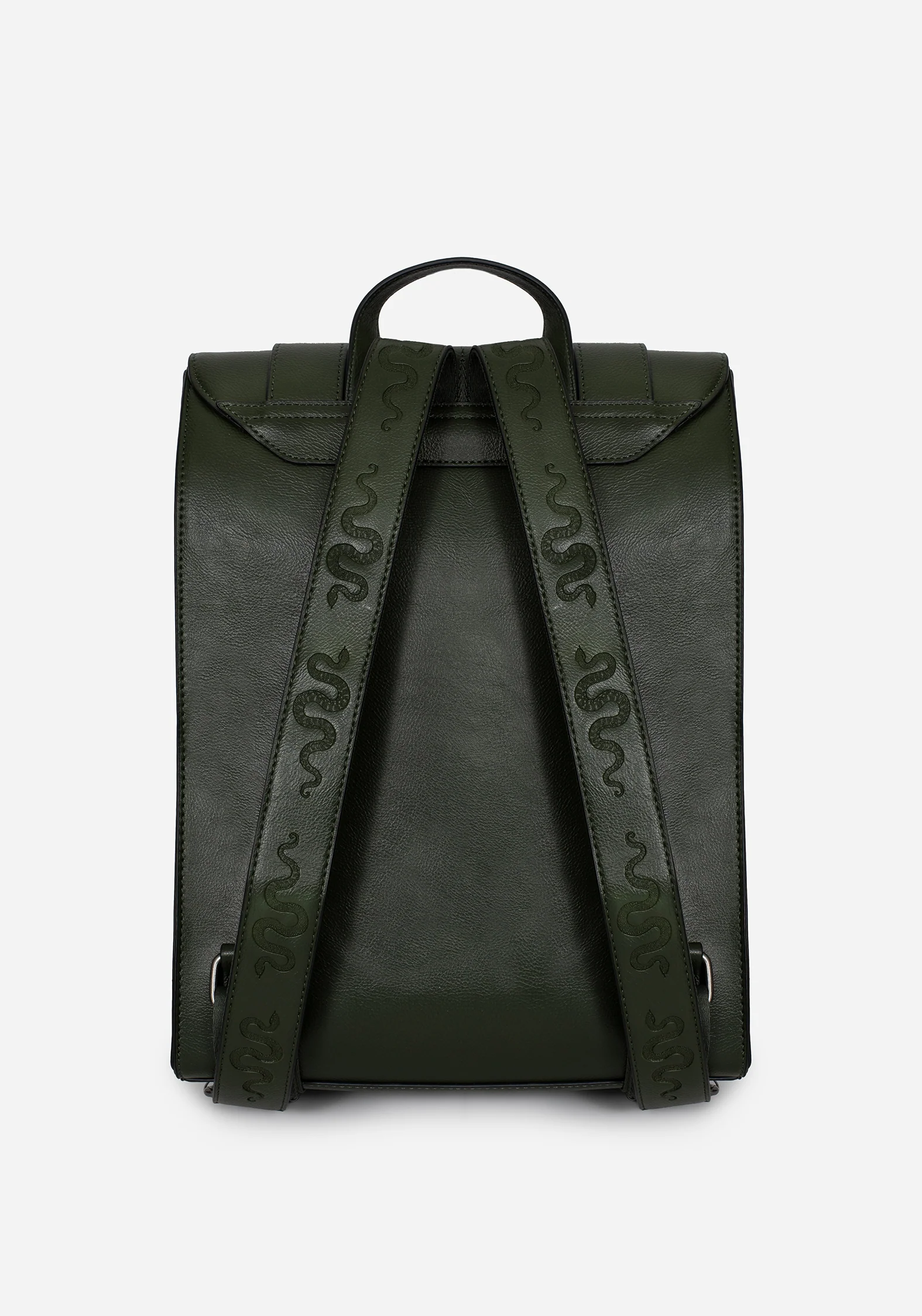 Mamba Snake Buckle Satchel Bag - Image 3