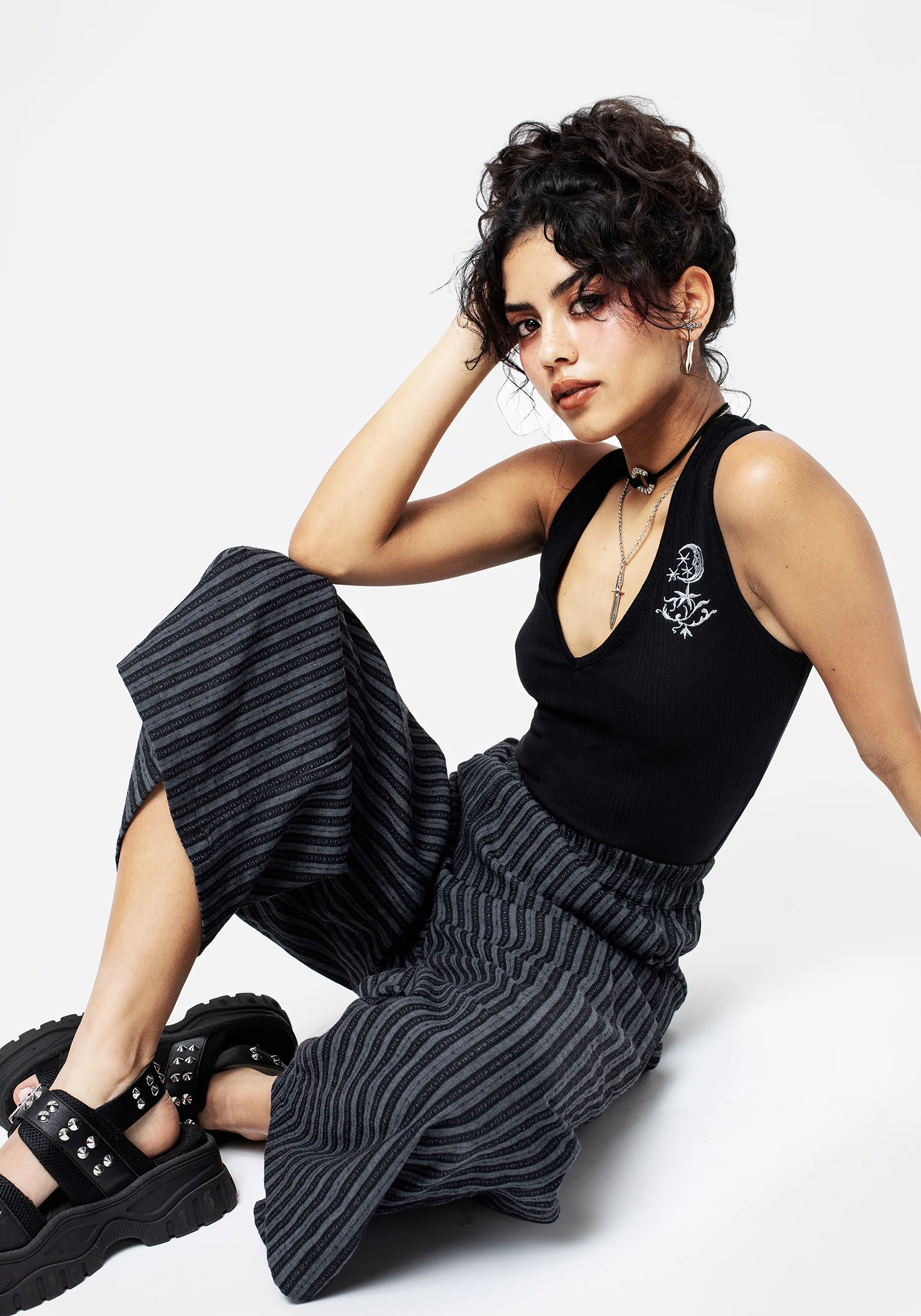 Memorantia Wide Leg Culottes - Image 5