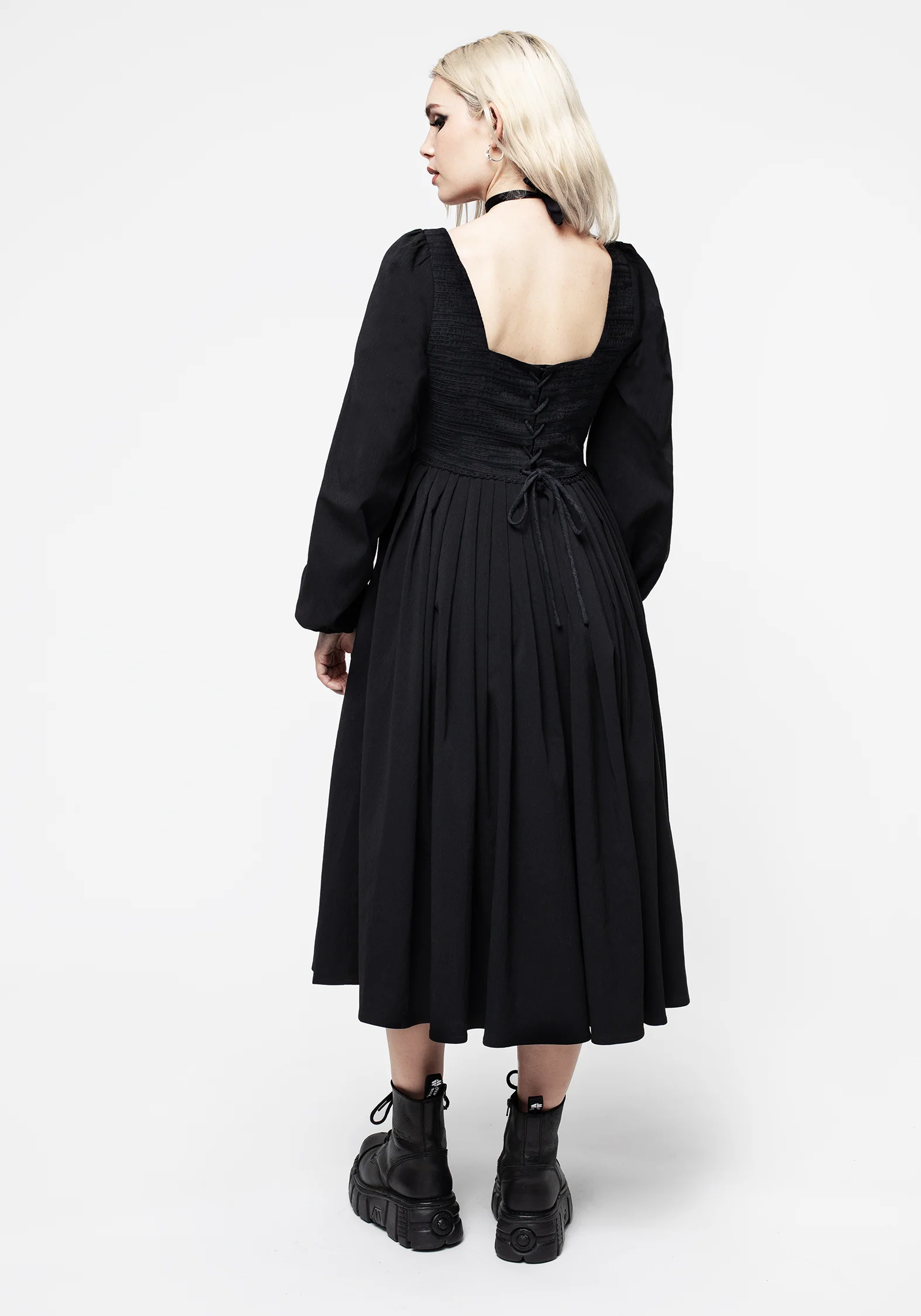 Mina Corset Midi Dress - Image 3