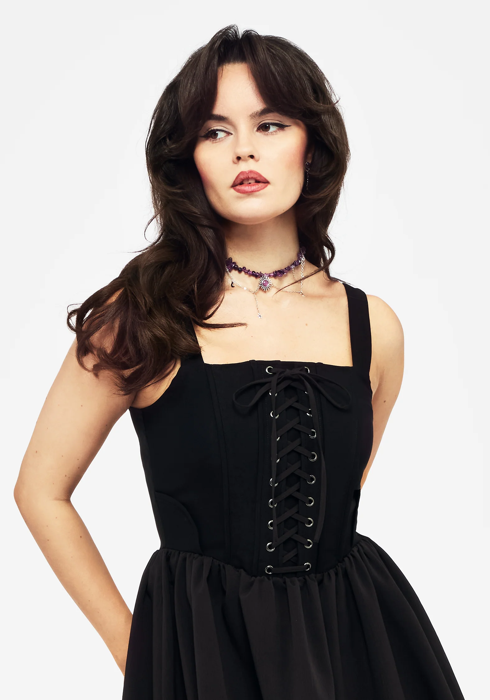 Miranda Mini Corset Dress - Image 7