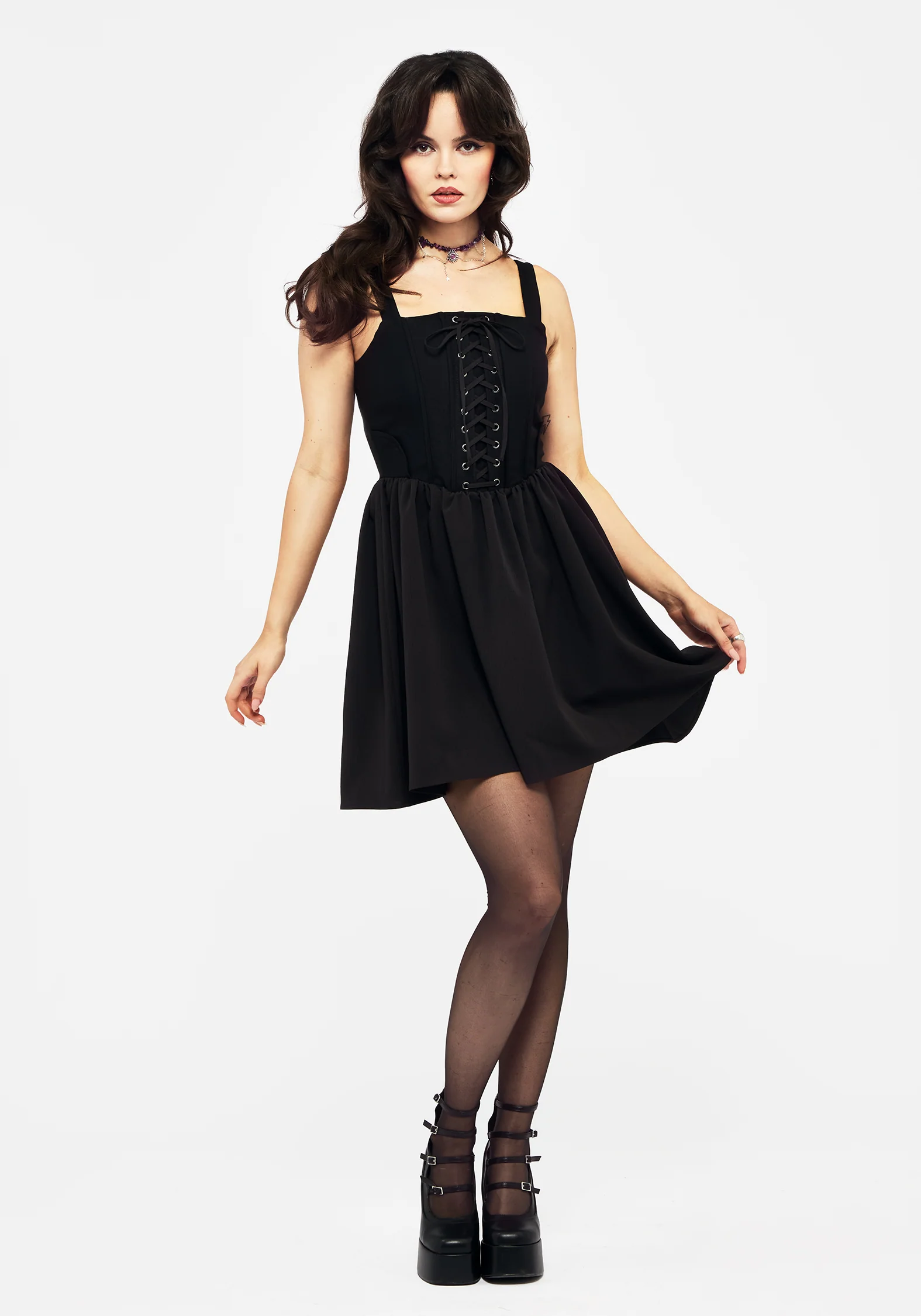 Miranda Mini Corset Dress - Image 8