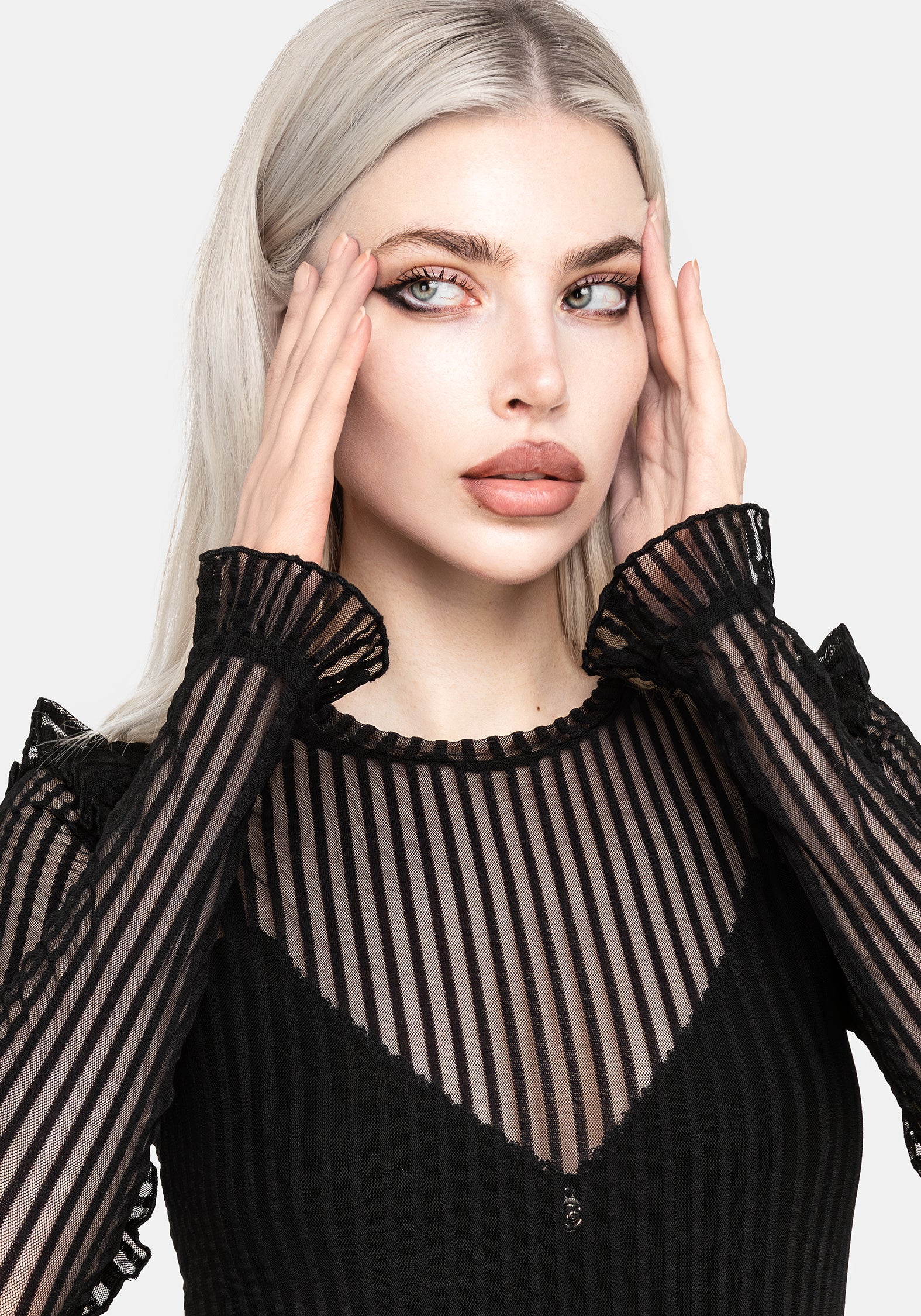 Mourning Ruffle Top - Image 7