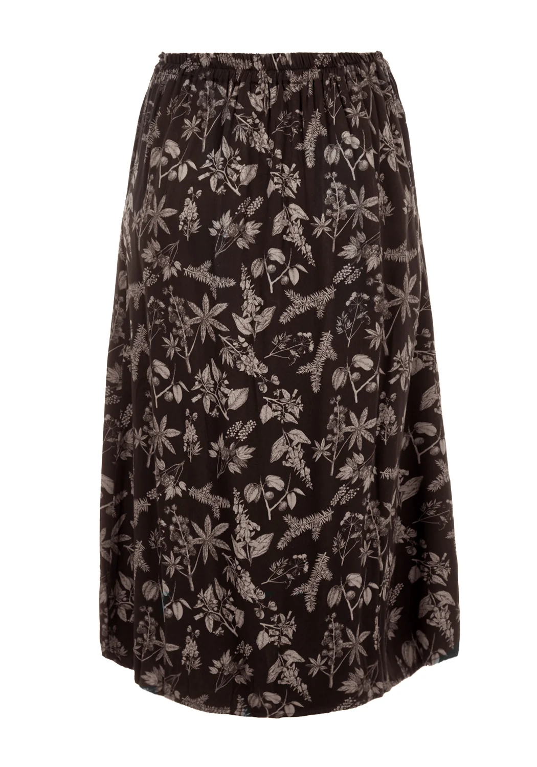 Poisonous Plant Split Midi Skirt - Image 7