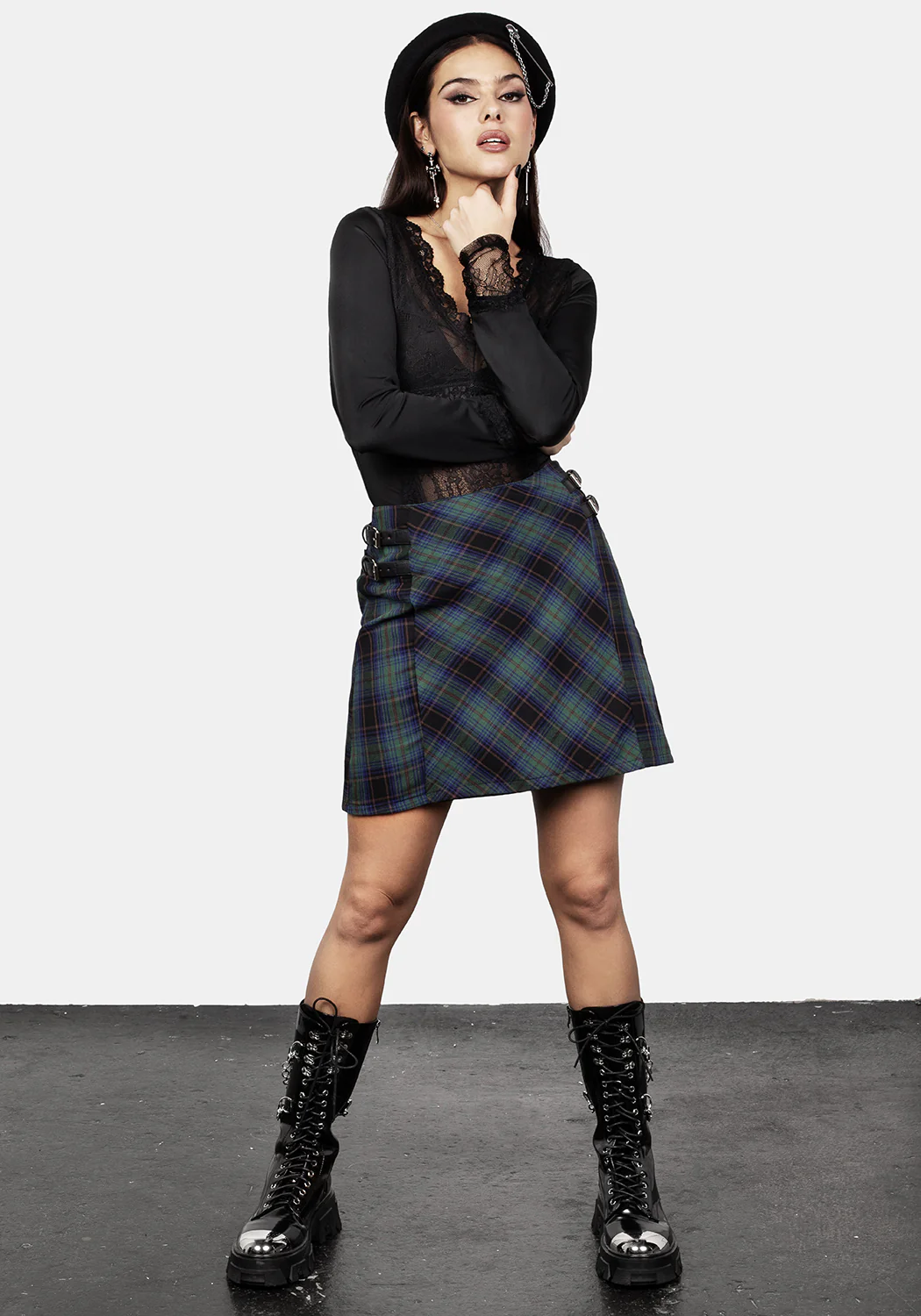 Rebel A-line Mini Skirt - Image 5