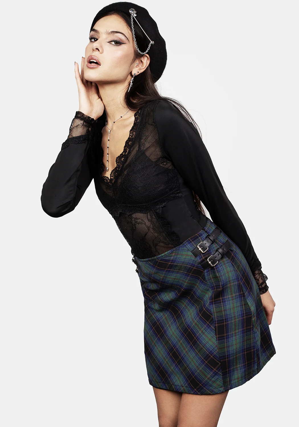 Rebel A-line Mini Skirt - Image 6