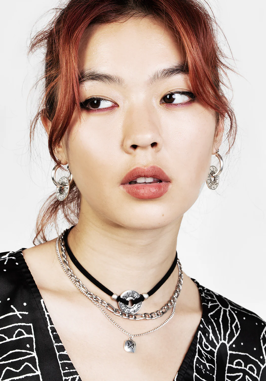 Runes Layered Necklace - Image 5