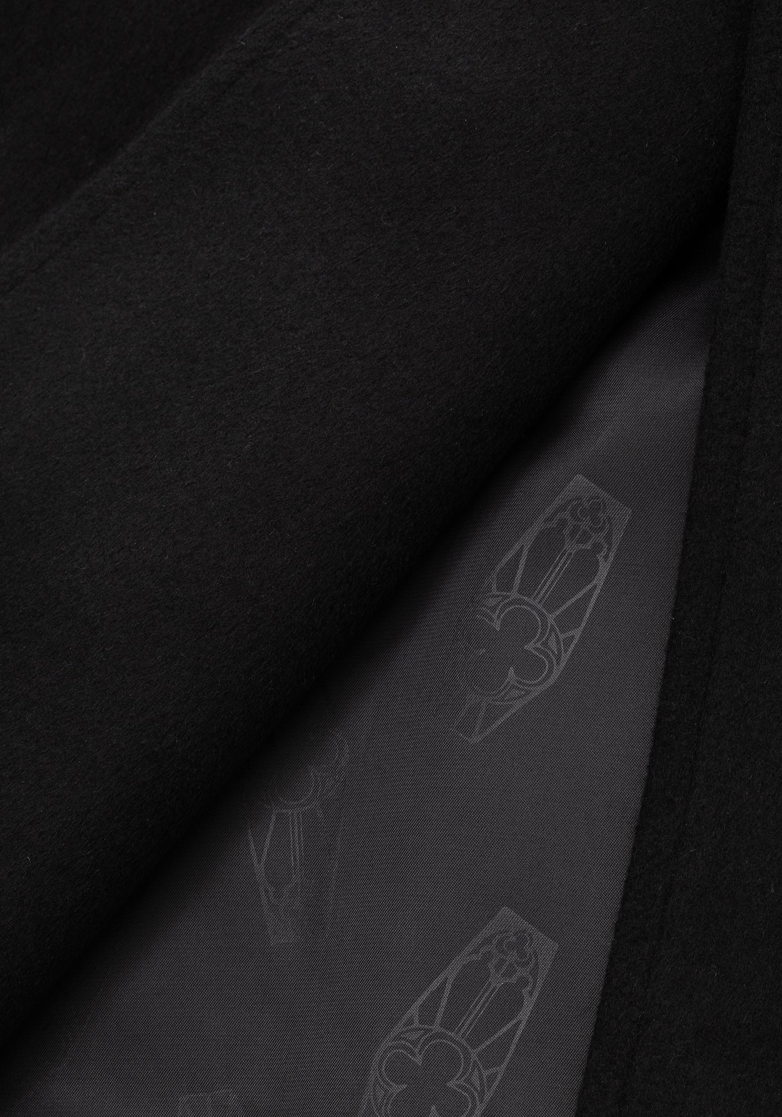 Theia Double Breasted Longline Wool Blend Coat - Image 11