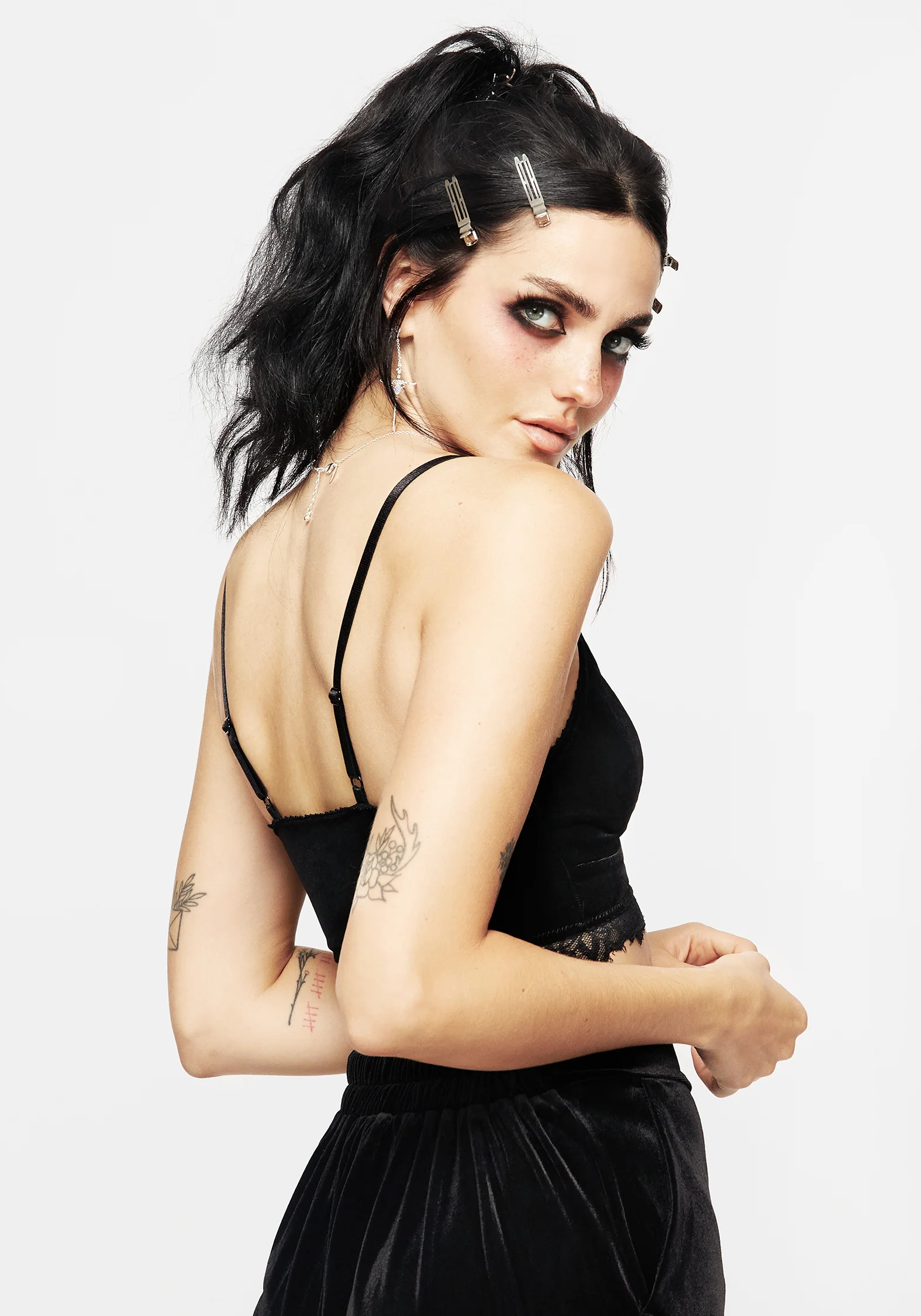 Venus Velour Charm Bralet - Image 3