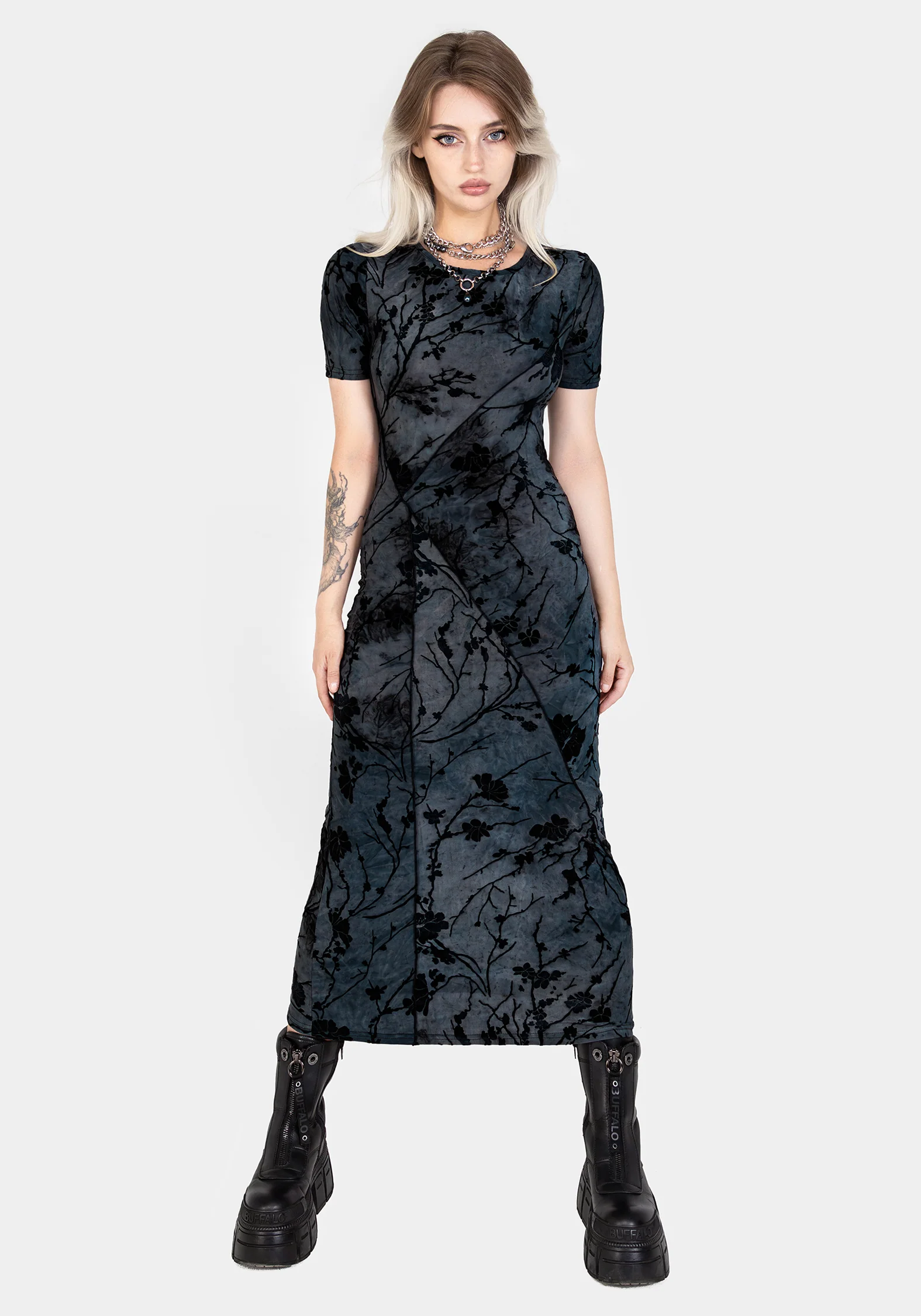 Wytchelm Bodycon Midaxi Dress - Image 4