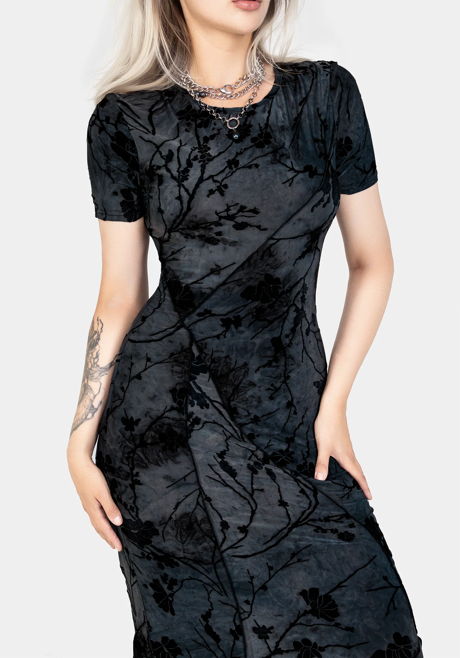 Wytchelm Bodycon Midaxi Dress - Image 7